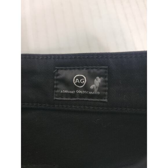 Adriano Goldschmied Jeans Sz 24 Alexxis Vintage Slim High Rise Faux Leather - Picture 6 of 12